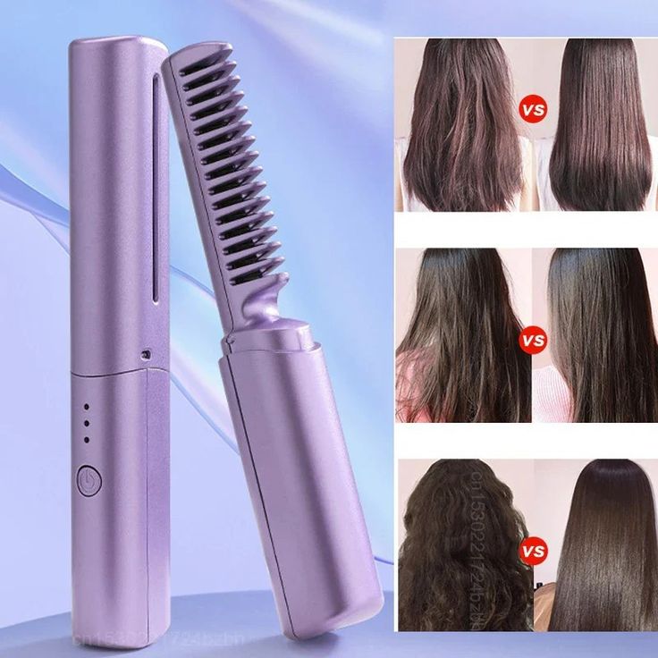 SheForm Portable Hair Straightener comb