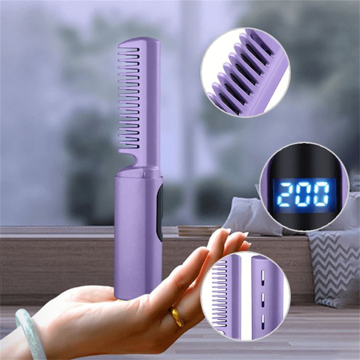 SheForm Portable Hair Straightener comb
